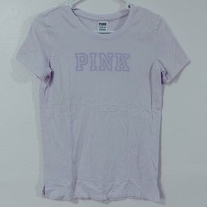PINK Light Lilac Tee Sz XS